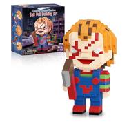 Finger Rock Bambola horror, serie di micro mattoncini da costruzione, 616 pezzi, modello di decorazione per Halloween, regalo per film horror, fan bambini, ragazzi e ragazzi