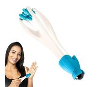 Finger Roller, Manual Massager Clamp, 6.5x1.18 Inches, Muscle Relaxation Aid, Cordless Massage Tool, Stress Reliefs Device for Sports Recovery Gym Work Daily Use