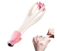 Finger Roller, Manual Massager Clamp, Portable Cordless Roller Tool, Massage Rings for Muscle Relaxation, Stress Relief, Sports, Gym Work, and Daily Use, 6.5x1.18 Inches
