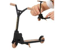 Finger Scooter - Two Wheel Foldable Toy | Foldable Two-Wheel Finger Scooter with Non-Slip Design, Fun Fingertip Gadget For Kids, Parties, School, Home, Travel, Fidgeting, and Entertainment