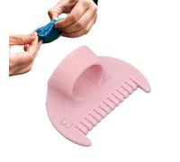 Finger Sewing Template - 3d Printed Precision, Compact Lightweight Tool, Uniform Thread Guide, Minimizes Puncture Risk, Ergonomic Handheld Design | for Hand Sewing Embroidery Craft Diy Projects