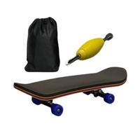 Finger Skate Board - Wooden Handheld Game, Bearing Skateboard for Fun Play, Mini Trick Toy, Desktop Dorm Decor with Smooth Rolling, Student Adult Skill Board for Sports Entertainment