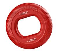 Finger Strength Training Rings - Hand Grip Exerciser | Double-Force Silicone Trainer for Home Gym, Weak Hands, Rock Climbing, Musicians, Athletes, Rehabilitation, Stress Relief, Fitness Exercise