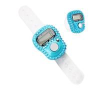 Finger Tally Counter | LCD Screen Number Counter | Resettable Lap Record Ring Manual Knitting Row Tally Ring For Golfer, Goods