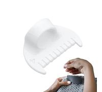 Finger Template Guide, Handheld Sewing Tool, 1.97x1.5in Thumb Protection Gauge, Quilting Alignment Aid, Needle Safety Device for Fabric Crafts, Beginners, Professionals, Hobbyists