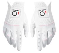 FINGER TEN Guanti da golf da donna con impugnatura destra, per tutte le condizioni atmosferiche, morbidi guanti da golf in coppia, guanti da golf flessibili resistenti all'usura per uno swing perfetto