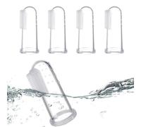Finger Toothbrushes For Kids, Full Silicone Cleaning Toothbrush | Soft Care Teeth Cleaning Gum Development Finger Toothbrush Home Outdoor Daily For Infant