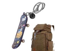 Finger Toy Skateboards - Etichetta per borsa da skateboard, etichetta con cerniera per skateboard; portachiavi alla moda come scolastico, compleanno, Halloween, regali di Natale.