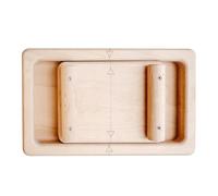 Finger Wrist Competition Board - Durable Climbing Board Trainer | Tavole in legno per allenare la delle dita | Attrezzo per dita in legno adatto per allenamento di presa, terapia o preparazione