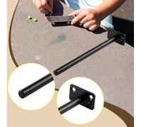 Fingerboard Rail Pole Finger Skateboard Rampa Prop per Allenamento Fingerboard