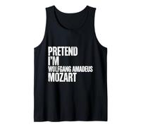 Fingere Che io Sia Wolfgang Amadeus Mozart Compositore Pianista Canotta