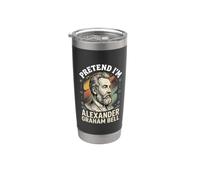 Fingere di essere Alexander Graham Bell Bicchiere termico in acciaio inox doppia parete