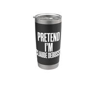 Fingere di essere Claude Debussy Bicchiere termico in acciaio inox doppia parete