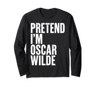 Fingere di Essere Oscar Wilde Poeta Maglia a Manica