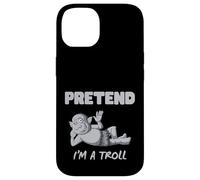 Fingere di essere Troll divertente Troll Custodia per iPhone 14