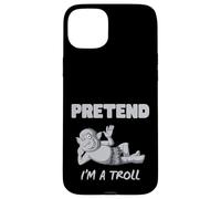 Fingere di essere Troll divertente Troll Custodia per iPhone 15 Plus