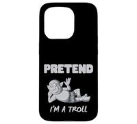 Fingere di essere Troll divertente Troll Custodia per iPhone 15 Pro