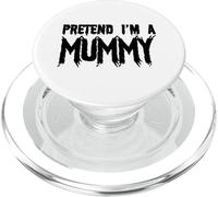 Fingere di essere una mummia - Halloween divertente PopSockets PopGrip per MagSafe