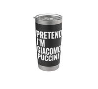 Fingere Im Giacomo Puccini Compositore Bicchiere termico in acciaio inox doppia parete