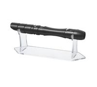 FINGERINSPIRE Espositore per Spada Singola in Acrilico Trasparente 6.75x24x7.95cm Portacoltelli da Tavolo Supporto per Spada Leggera per Esposizione Domestica e Vetrina Al Dettaglio