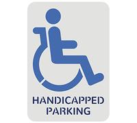 FINGERINSPIRE Handicap - Stencil 29,7 x 21 cm, in plastica, per parcheggio e parcheggio