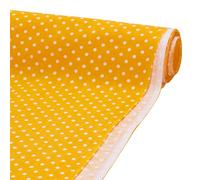 FINGERINSPIRE Pacchetti di Tessuto per Quilting a Quarti di Grasso con Mini Pois Arancioni, 102x158cm Tessuto Patchwork in Cotone per Lavori di Cucito per Lavori Artigianali Fatti a Mano