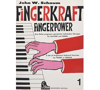 Fingerkraft: Fingerpower - Band 1 | Klaviertechnik Übungsbuch Anfänger | Progressive Techniknoten Klavier Orgel | Tägliche Aufwärmübungen | Fingerkraft Notenbuch für Klavierunterricht