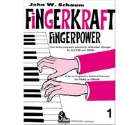 SCHAUM J.W. – Fingerkraft: Fingerpower – Band 1 – Esercizi di tecnica per pianoforte – Bosworth