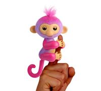 Fingerlings 2023 NEW Interactive Baby Monkey Reacts to Touch - 70+ Sounds & Reac