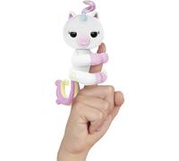 FINGERLINGS - Lulu - Bambino unicorno interattivo - Peluche elettronico per bambini dai 5 anni - Animale interattivo che si aggrappa al dito, reazioni divertenti, 70 suoni, idea regalo - Lansay