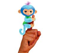 FINGERLINGS Magic Moods Mica - Appendere Mica al tuo dito, il suo cuore si illumina secondo il tuo umore, comunica con 70 suoni e reazioni, pile incluse, giocattolo interattivo, a partire dai 5 anni