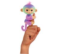 FINGERLINGS - Magic Moods Norah - Appendere Romy al tuo dito, il suo cuore si accende secondo il tuo umore, comunica con 70 suoni e reazioni, pile incluse, giocattolo interattivo, a partire dai 5 anni