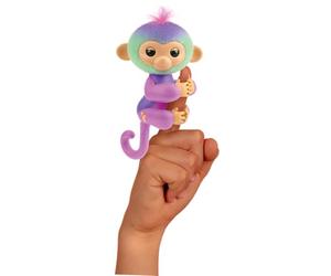 FINGERLINGS - Magic Moods Norah - Appendere Romy al tuo dito, il suo cuore si accende secondo il tuo umore, comunica con 70 suoni e reazioni, pile incluse, giocattolo interattivo, a partire dai 5 anni