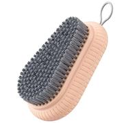 Fingernail Brush Cleaner - Ergonomic Nail Scrubbing Tool, Sturdy Bristles with Loop for Comfortable Grip | Pedicure Accessory, Hand Maintenance, Men Women Grooming, Salon and Home Use, Dirt Removal
