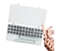 Fingernail Stamping Kit, Tool, 3.94in Silicone Design Pen, Easy Use Stamper, Application for Salon Styling, Manicure, Gift, Teens, Kids, Beauty Time