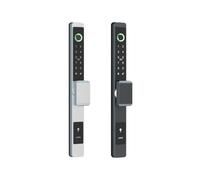 Fingerprint+Digits Pad+RFID Card+APP f/Narrow Side Sliding Door &Folio Door Lock (DQ-LOCK-3S-Right-Silver)