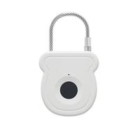 Fingerprint Lock, Keyless Lock, 2,9 x 1,6 x 0,6 pollici impermeabile ricaricabile Padlock, Biometric Security, ideale per porta Backpack Box Drawer Shed Travel Bedroom School Wardrobe