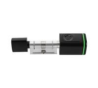 Fingerprint Smart Lock, Electronic Door Lock, Biotech Fingerprint Cylinder, aperto con impronte digitali, app, scheda chiave, chiave manuale per porte con uno spessore di 2,36" (nero)