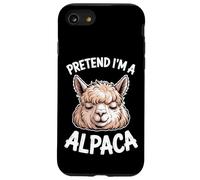 Fingi che l'alpaca dorme Divertente Alpaca Custodia per iPhone SE (2020) / 7/8