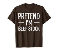 Fingi di Essere Un Costume di Halloween di Manzo Maglietta