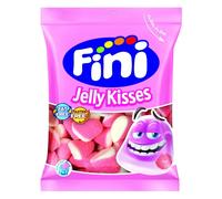 Fini Bacio di Fragola Caramelle Gommose 12x 90gr Jelly Kisses Senza Glutine