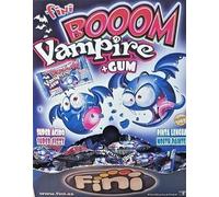 FINI BOOM VAMPIRE BOOM BLU PITTURA LINGUA PER BAMBINI - 200 PEZZI - BUBBLE GUM