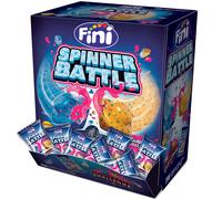 Fini Bubble Gum Spinner Battle Con Flüssigen Kern 1000g Display