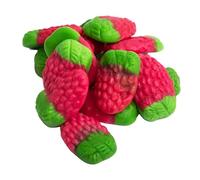 Fini Caramelle Fragole Selvatiche Ripiene Senza Glutine Busta da 1 Kg Ideali per Party Feste Compleanni