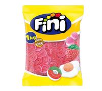Fini - Caramelle Gommose Frizzanti alla Fragola Senza Glutine Busta da 1 Kg