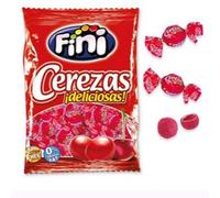 Fini Cerezas Caramelle a Forma di Ciliegia, Confezione da 2 Buste da 500 g