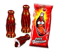 Fini Gomma da masticare retrò a forma di bottiglia con ripieno liquido (100)