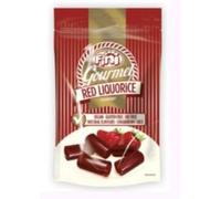 Fini Liquirizia Gourmet Rossa, Gusto Fruttato, Doypack da 180 g, Confezione da 3