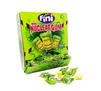 Fini Mini Kaugummi NUCLEAR Gum Con Nucleo Liquido 200 Pezzi Display