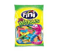 Fini Serpenti Frizzanti 12 x90g Jelly Worms Senza Glutine
